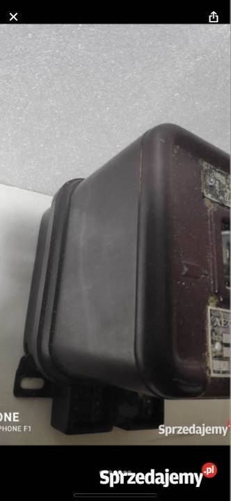 stary licznik energii elektrycznej AEG Budowa Gliwice