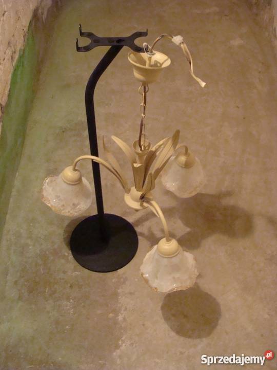 Żyrandol lampa wisząca 3 ramienna Katowice