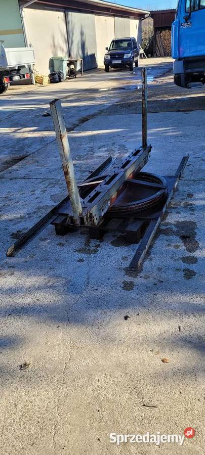 Przyczepa nożycowa Autosan 5350 do słupów stali Pozostałe Golcowa