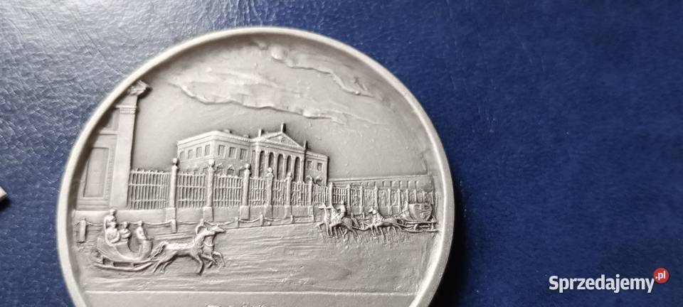 Stare monety Medal Rosja 64 Lesko