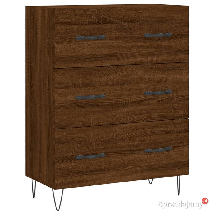 Szafka brązowy dąb 695x34x90 materiał Warszawa