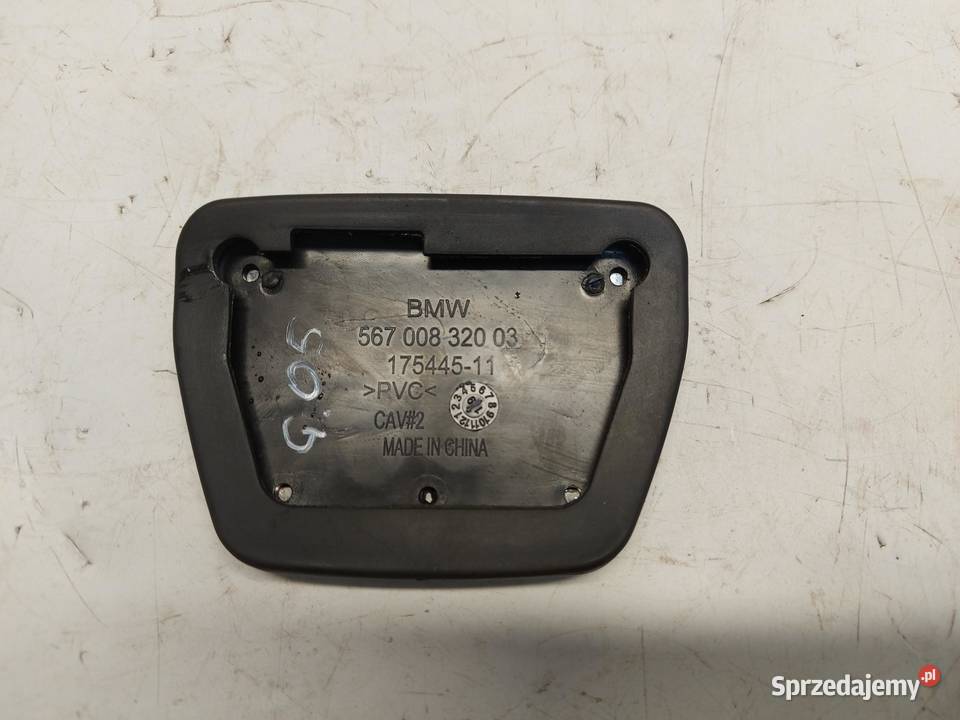 BMW G05 X5 30d 2019r NAKŁADKA NA PEDAŁ 567008320