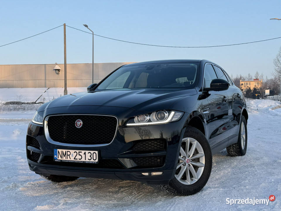 Jaguar FPACE 20 180 LED Automat 4x4 Nawigacja kurtyny powietrzne Mrągowo