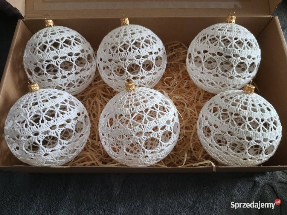 Bombki szydełkowe 10 Śrem