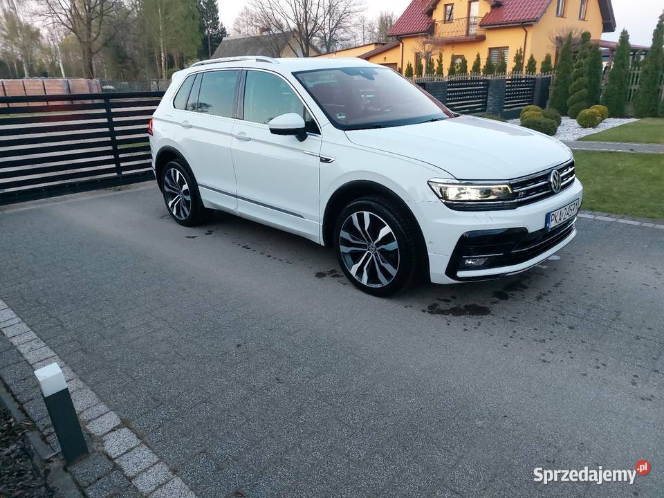 VW Tiguan 20tdi 4 motion r line gniazdo AUX Tiguan wielkopolskie sprzedam