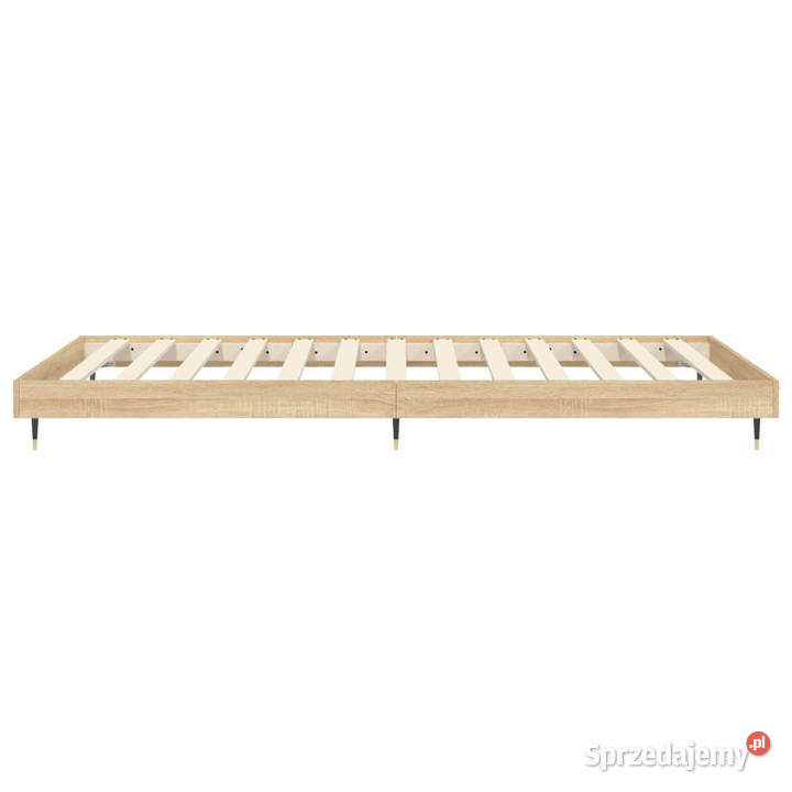 Łóżko bez materaca dąb sonoma 75x190 WM832208 Łóżka Warszawa