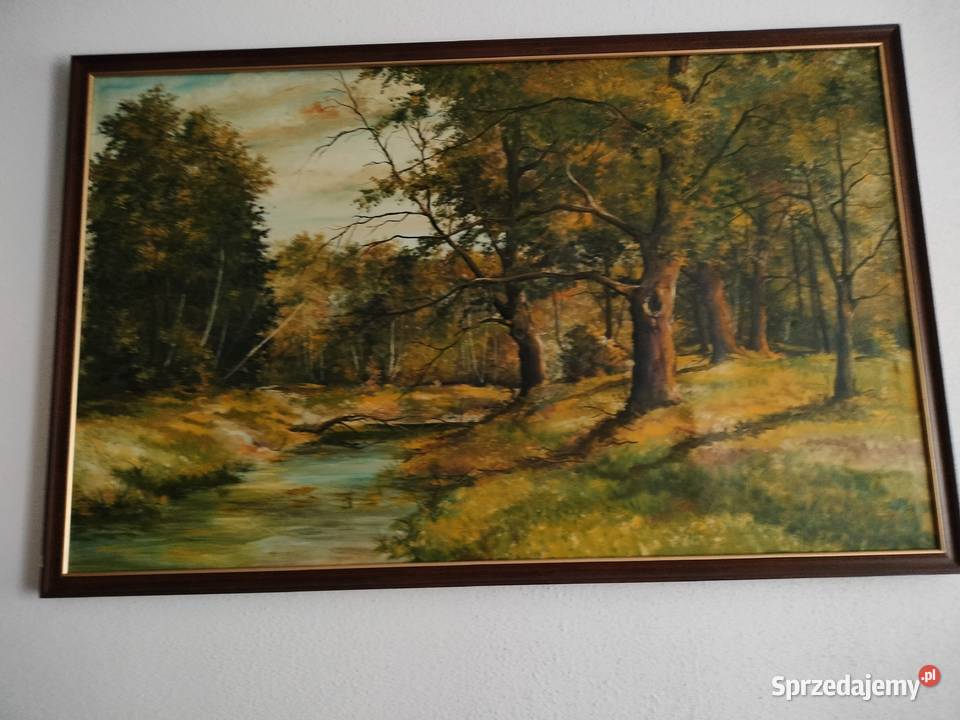 Obraz ręcznie malowany 140x90