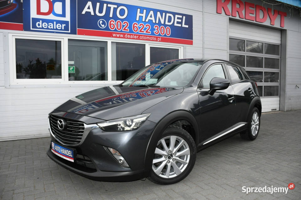 Mazda CX3 15d 100 bezwypadkowy FullLED Skóra czujnik deszczu Hrubieszów