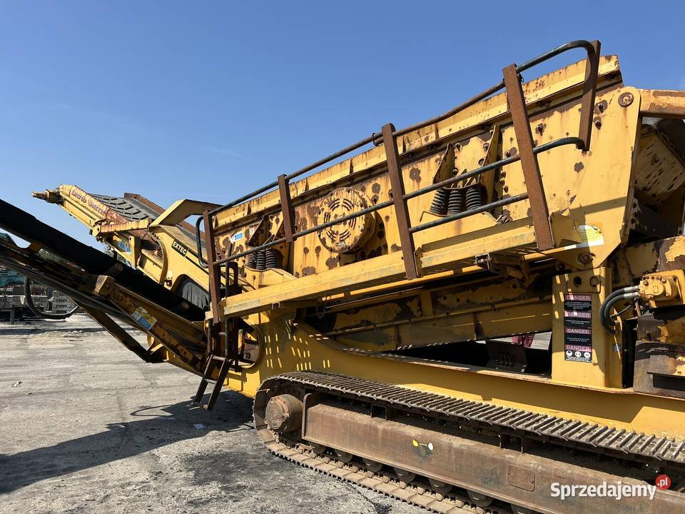 Przesiewacz Extec E7 Sandvik QE340 Zator sprzedam