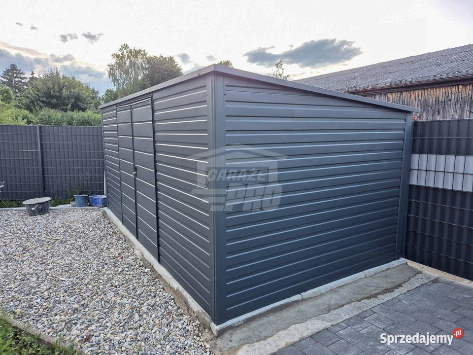 Schowek domek ogrodowy 5x25 brama antracyt dach Siedlce sprzedam