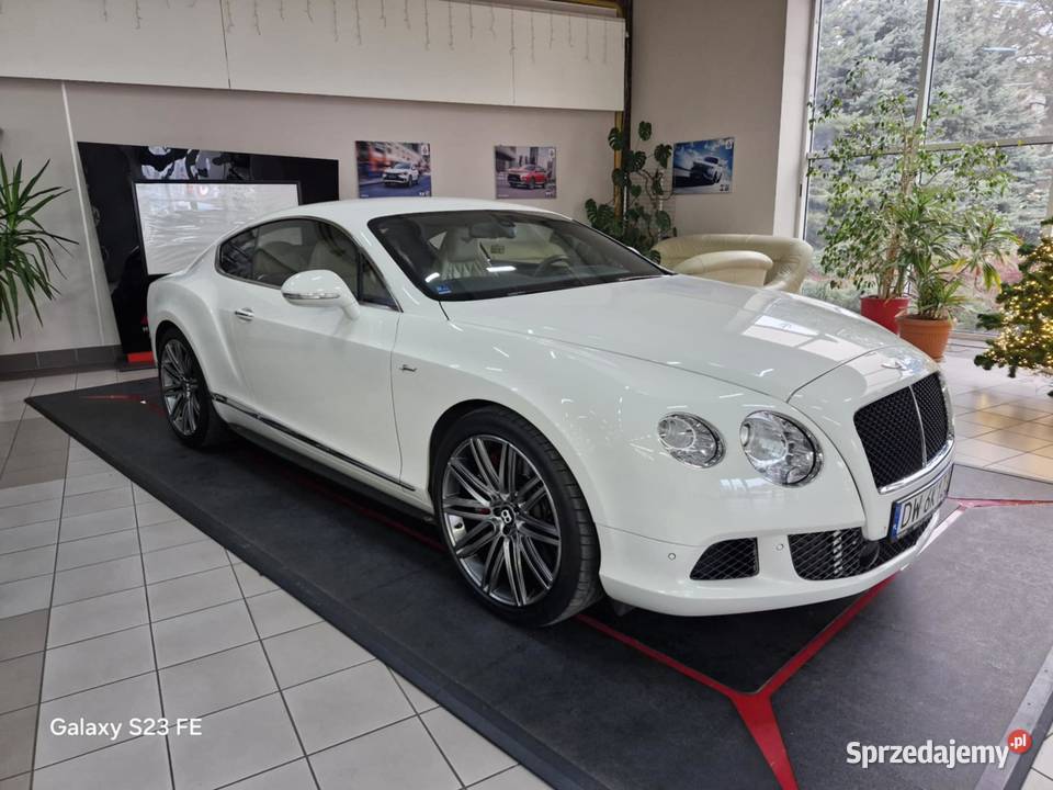 BENTLEY CONTINENTAL GT SPEED Wrocław