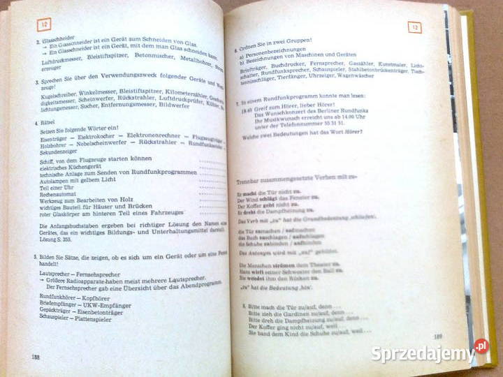 DEUTSCH ein Lehrbuch fur Auslnder Teil 2 Rok wydania 1977 Warszawa