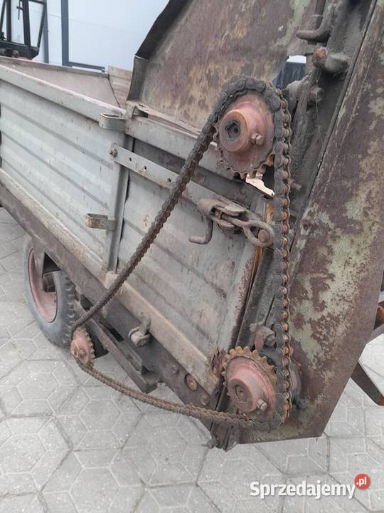 Rozrzutnik jedno osiowy Rozrzutniki obornika