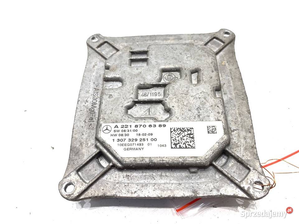 PRZETWORNICA XENON MERCEDES W221 A2218706389 Przetwornice podkarpackie
