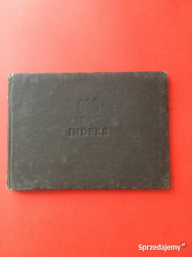 1589 Indeks Wyższej Szkoły Rolniczej Szczecin