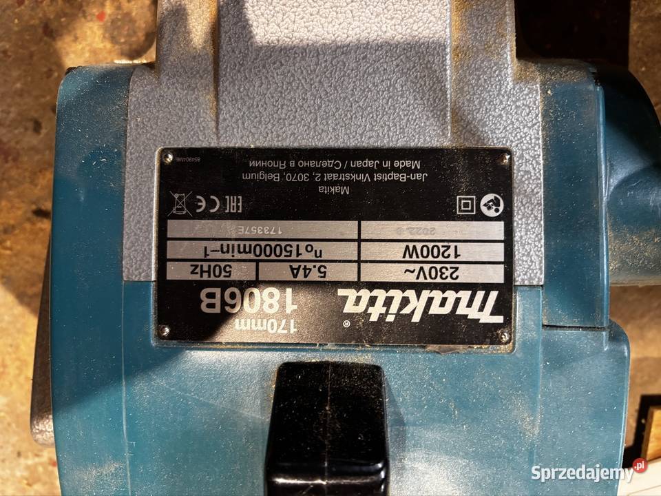 Strug elektryczny Makita 1806B 170 mm sprawny