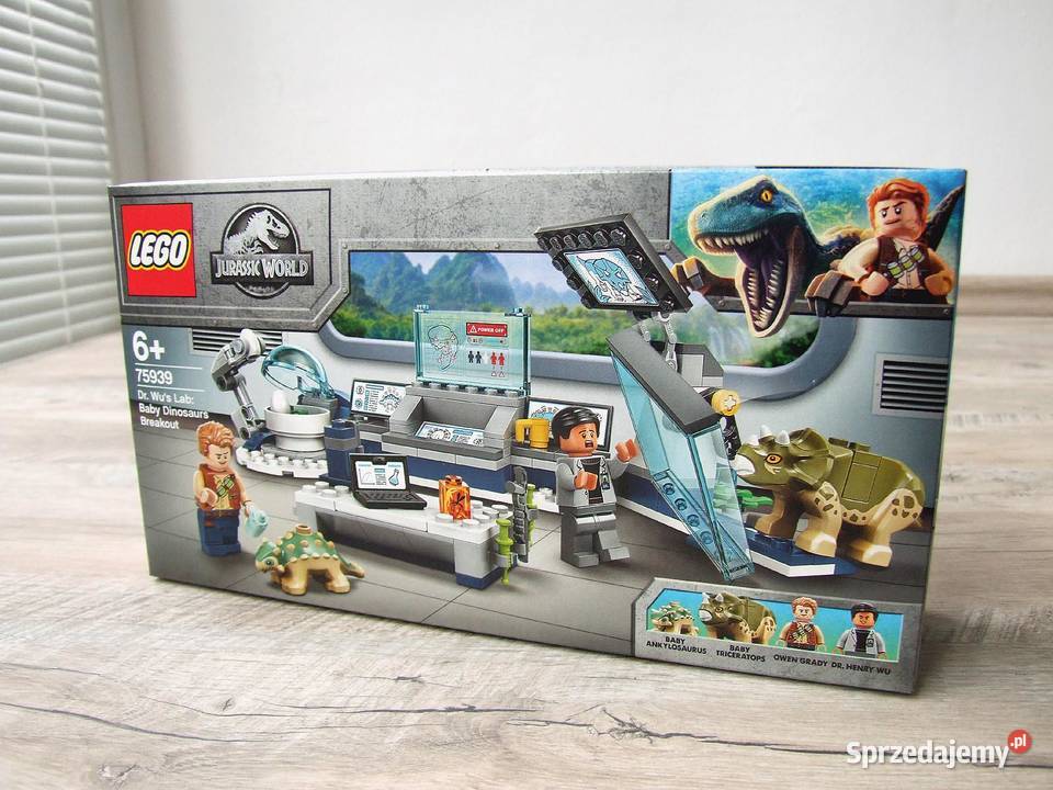 LEGO Jurassic World 75939 Laboratorium dr Wu