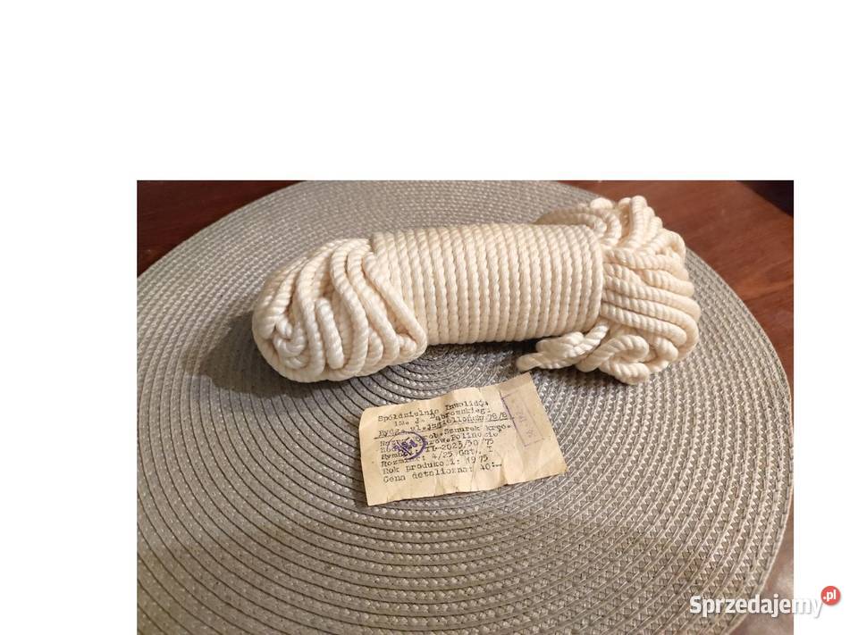 sznurek sznur bawełniany lina przędza do makramy Pozostałe Kielce