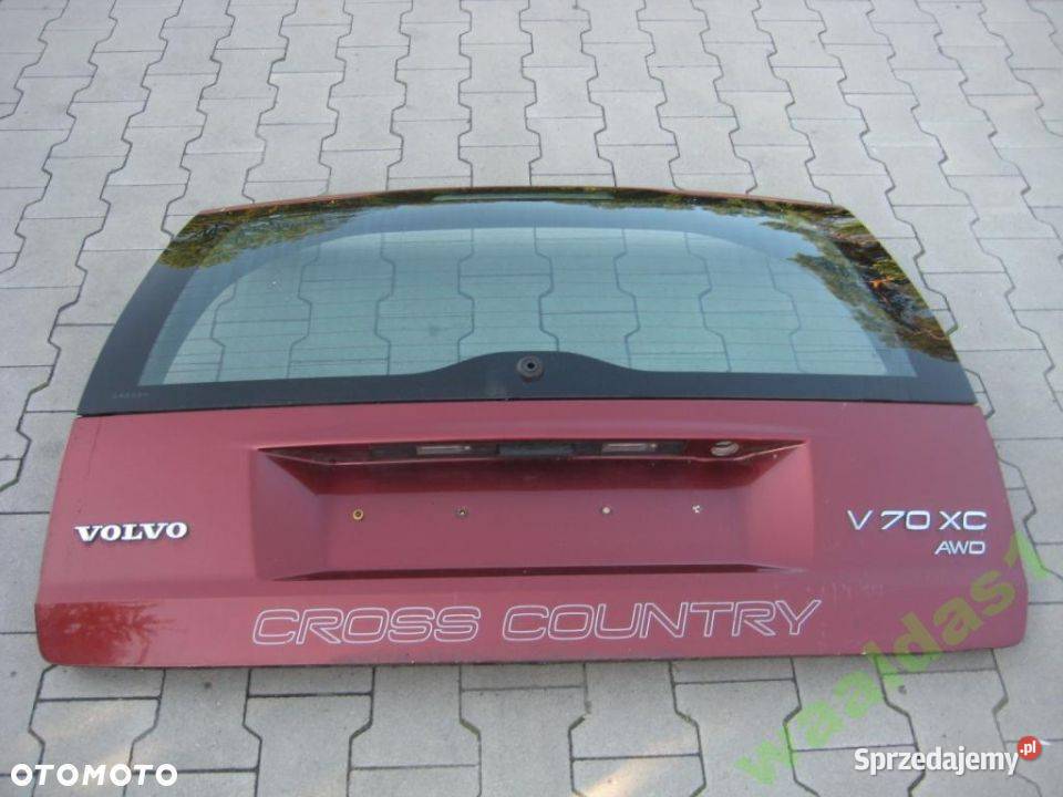 VOLVO V70 KOMBI 0006R KLAPA TYŁ SZYBA Klapy bagażnika wielkopolskie Rakoniewice sprzedam