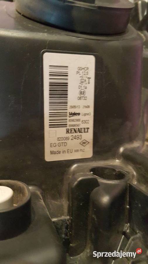Reflektor lampa przednia lewa Renault Clio III osobowe Sietesz sprzedam
