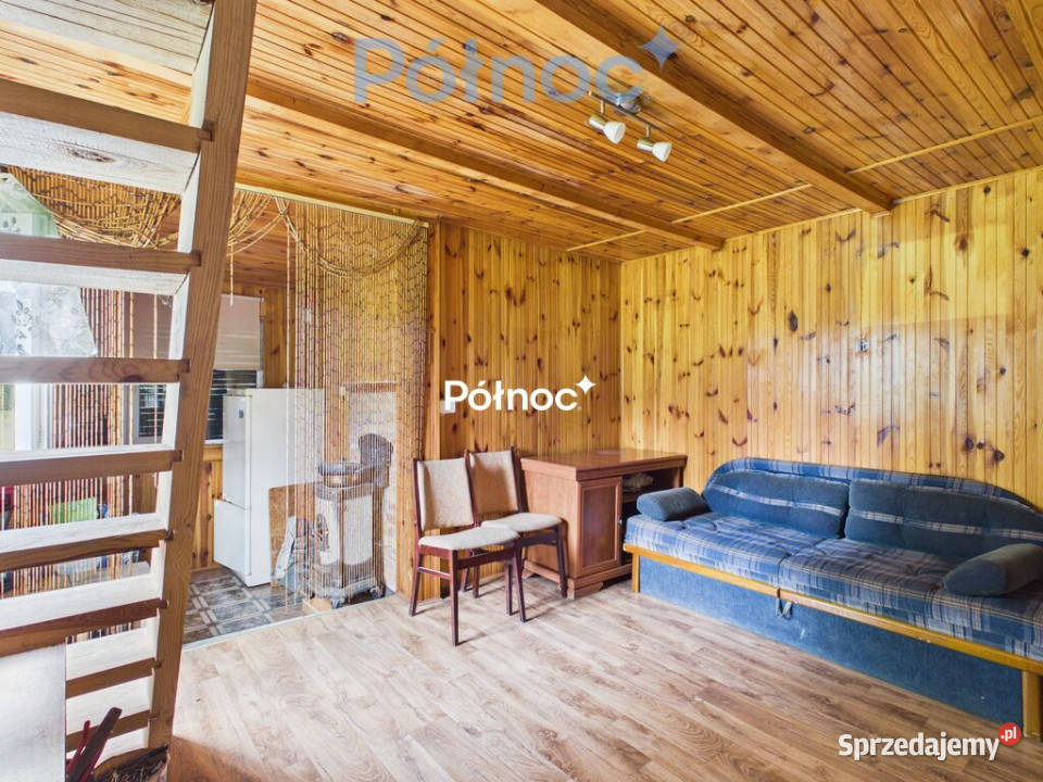 Działka z linią brzegową i domkiem letniskowym warmińsko-mazurskie Kukówko