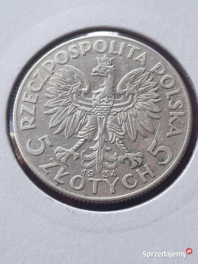5 Głowa kobiety 1934 r 1 ładna Konin