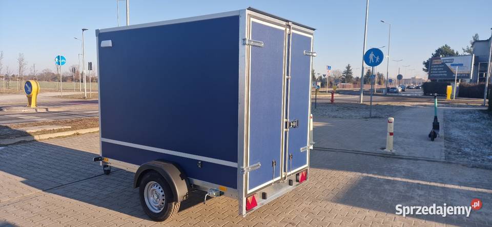 Furgon Kontener Nowa Przyczepa ciężarowa lekka Kontenerowe wielkopolskie Leszno