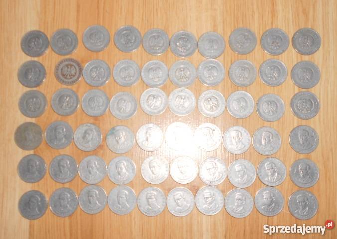 Monety z okresu około 1973 roku 60 sztuk Brzozów sprzedam