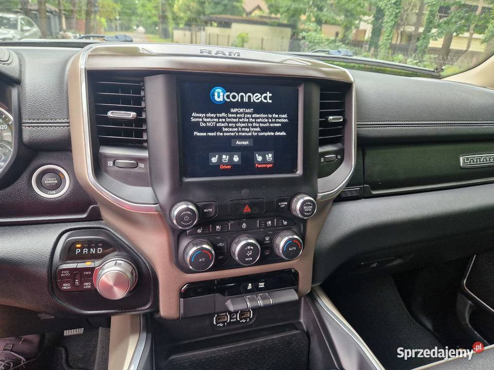 RAM 1500 ciężarowy fakt vat 23 inst gaz PRINS 116000km