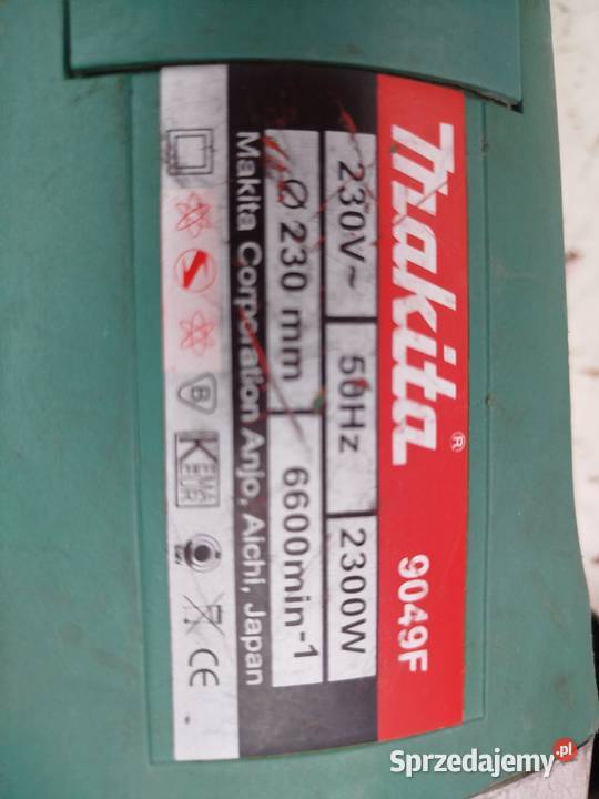 Makita duża szlifierka kątowa 230 V 2300 W Iwanowice Dworskie