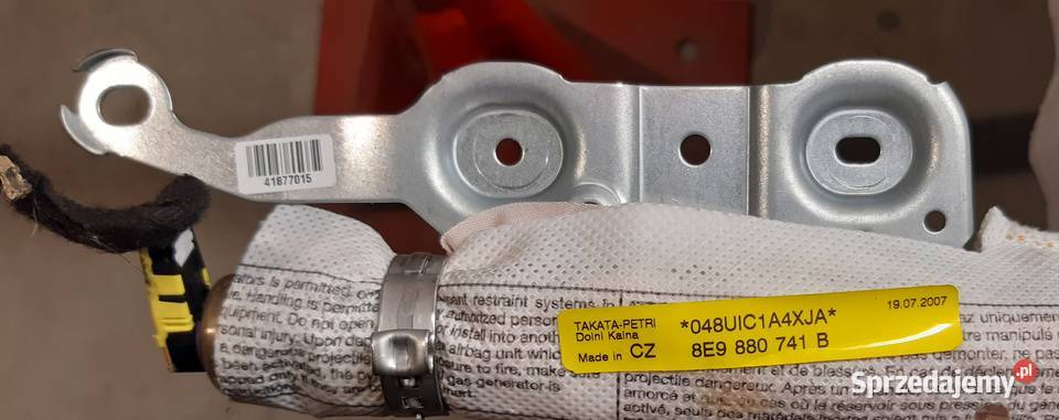 KURTYNA AIRBAG LEWA AUDI A4 B7 KOMBI 8E9880741B Mielęcin