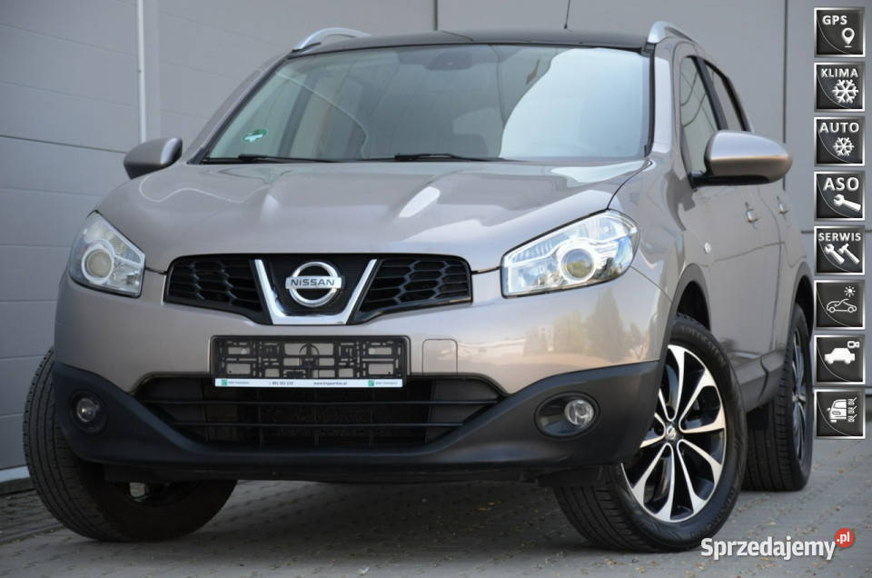 Nissan Qashqai Opłacony 1.6i 16V Lift Serwis Panorama Kamera Navi Klima Al…