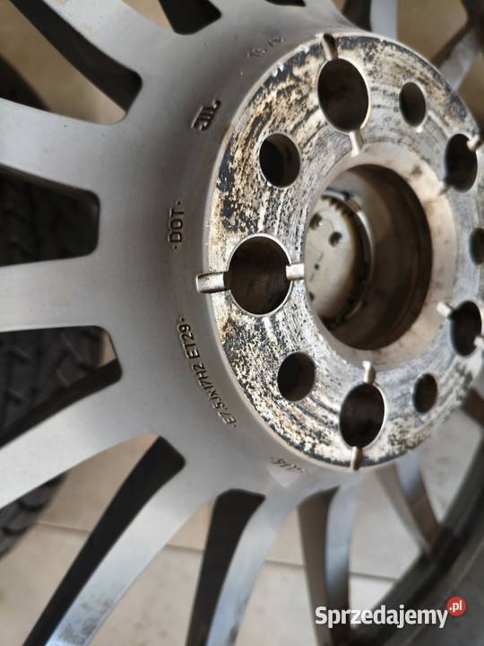 Koła Aluminiowe 17 Audi Oryginał 5x112 ET29 Motoryzacja Mirzec