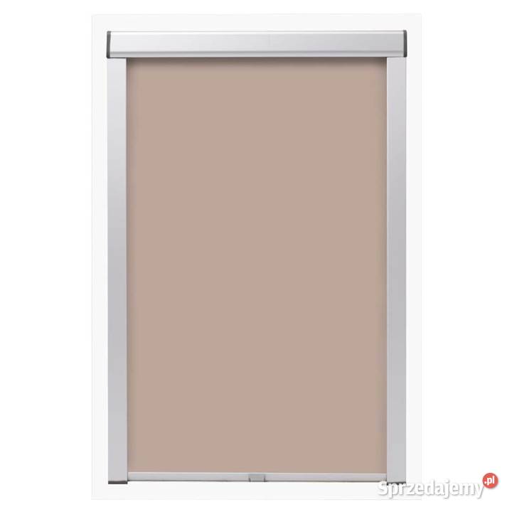 vidaXL Roleta zaciemniająca beżowa SK06SKU133489 Warszawa
