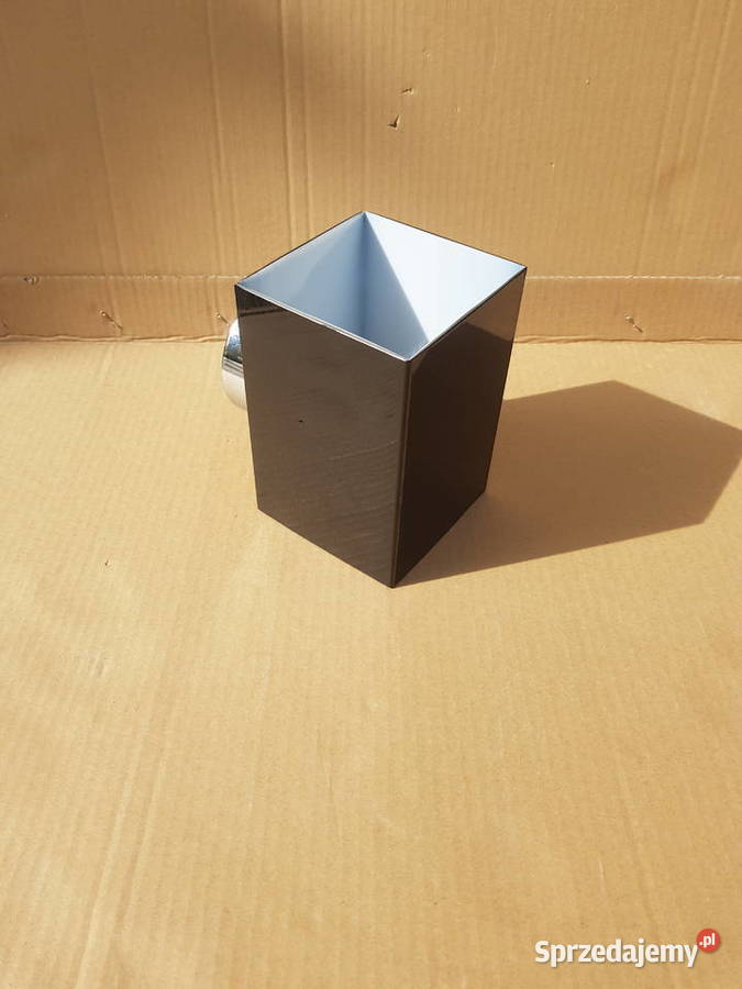 Klosz do lampy MURANO GLASS czarny kinkiet G9 Abażury i klosze Warszawa