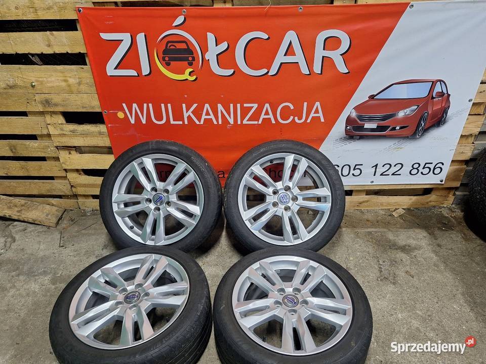 Alufelgi 5x108 17 ET55 VOLVO S60 S80 V60 V70 kujawsko-pomorskie Choceń sprzedam