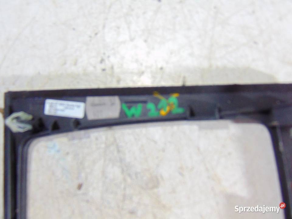RAMKA OSŁONA ZMIANY BIEGÓW W212 A2126801507