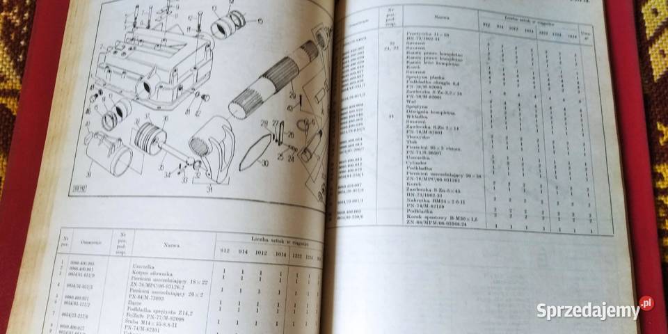 Katalog Ursus 912 914 1012 1014 1222 1224 1614 Pozostałe lubelskie Lublin sprzedam