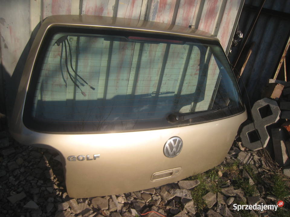 Klapa tylna kompletna Volkswagen Golf IV 9703 małopolskie Kraków sprzedam