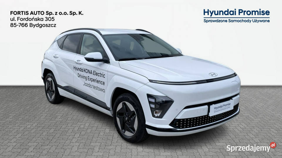 Hyundai Kona 65 kWh zasięg 514 EXECUTIVE Pompa ASR (kontrola trakcji) Bydgoszcz