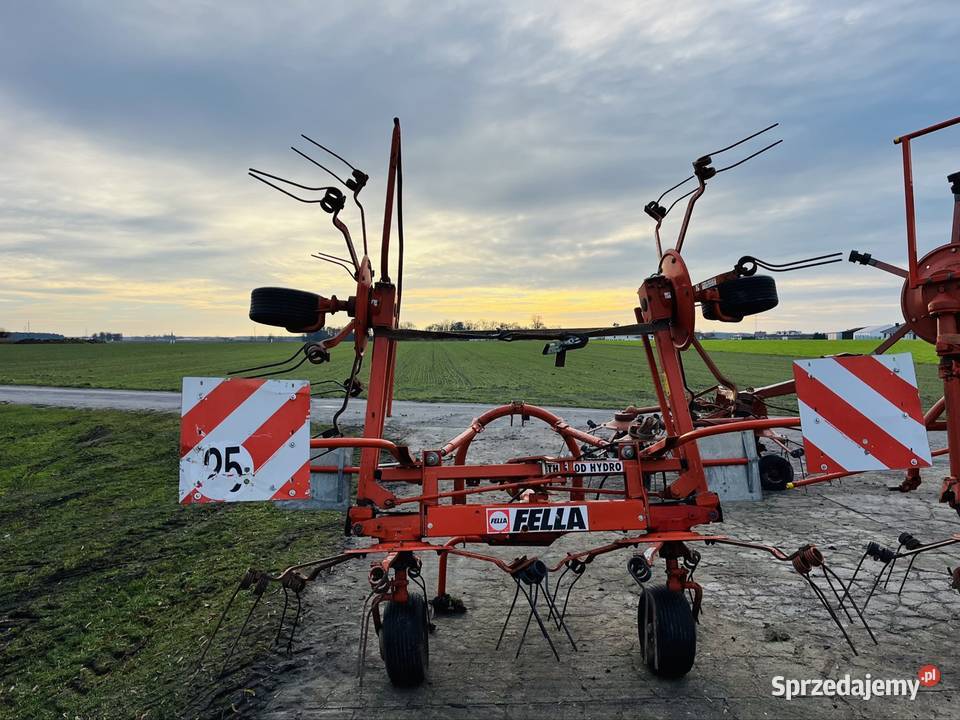 Przetrząsacz Fella Th 540 Przewracarka nieuszkodzony wielkopolskie Chwałkowo