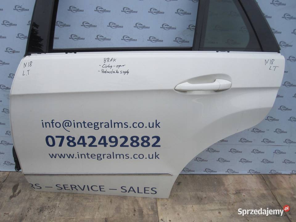 MERCEDES E IV W212 12r drzwi lewe tył Drzwi