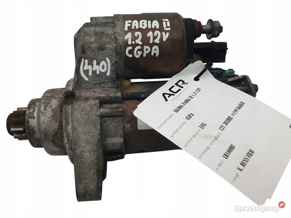 ROZRUSZNIK Skoda Fabia II 12 12V valeo lubelskie Chełm