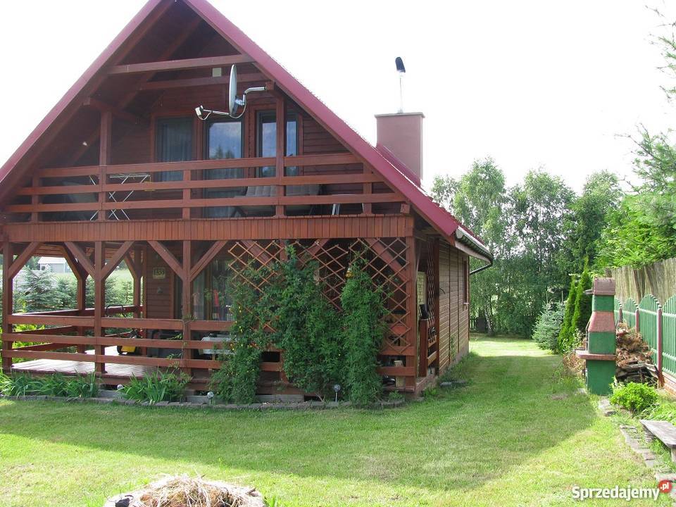 Dom jeziorem na Kaszybach Chrztowo utwardzona