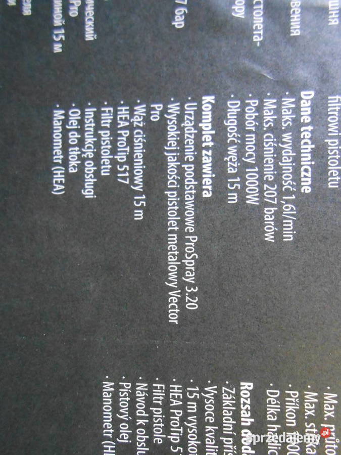 Agregat malarski Wagner ProSpray 320 NOWY Katowice