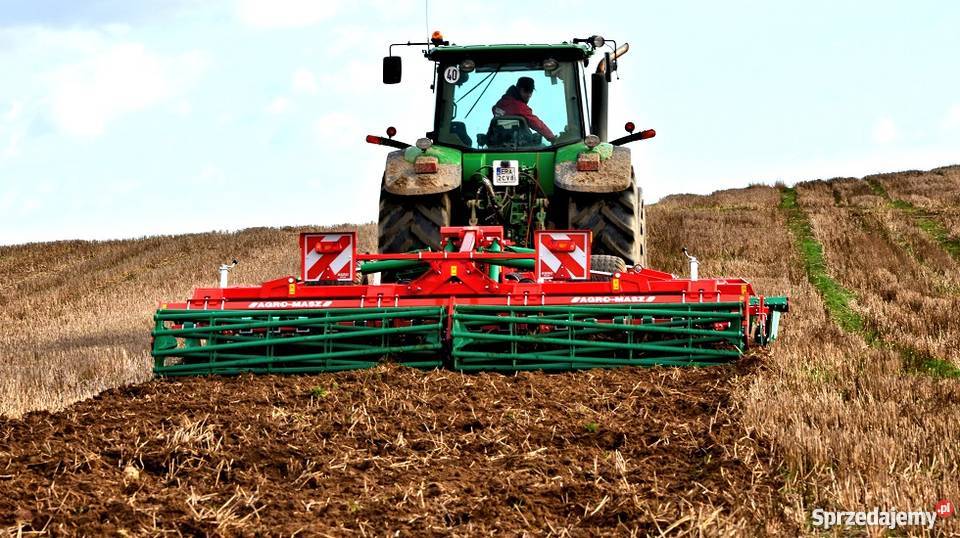 Brona brony talerzowa hydrauliczna półzawieszana Rogóźno