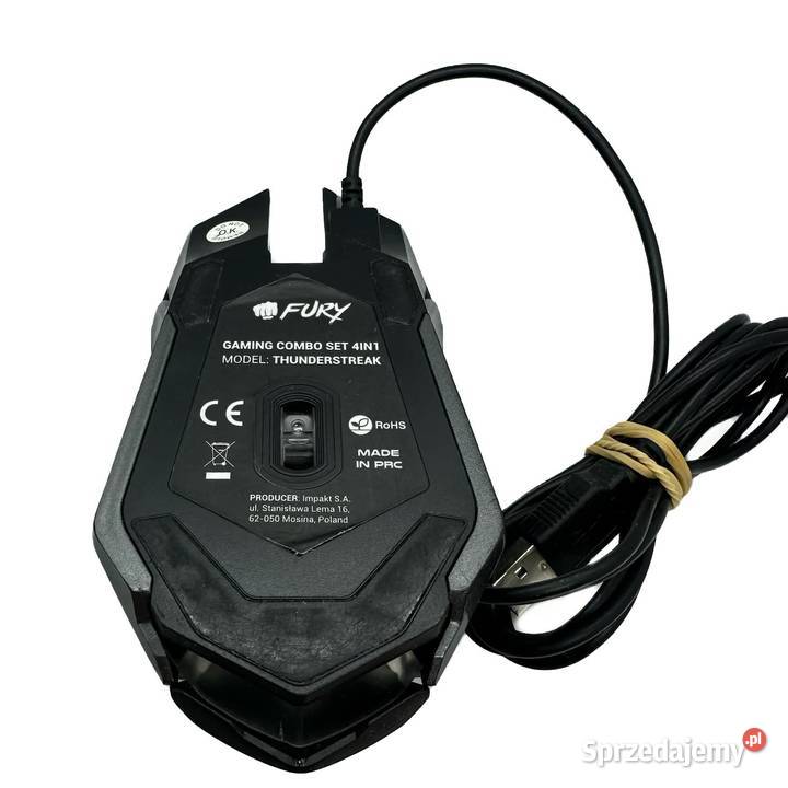 Myszka do PC Fury Thunderstreak warmińsko-mazurskie