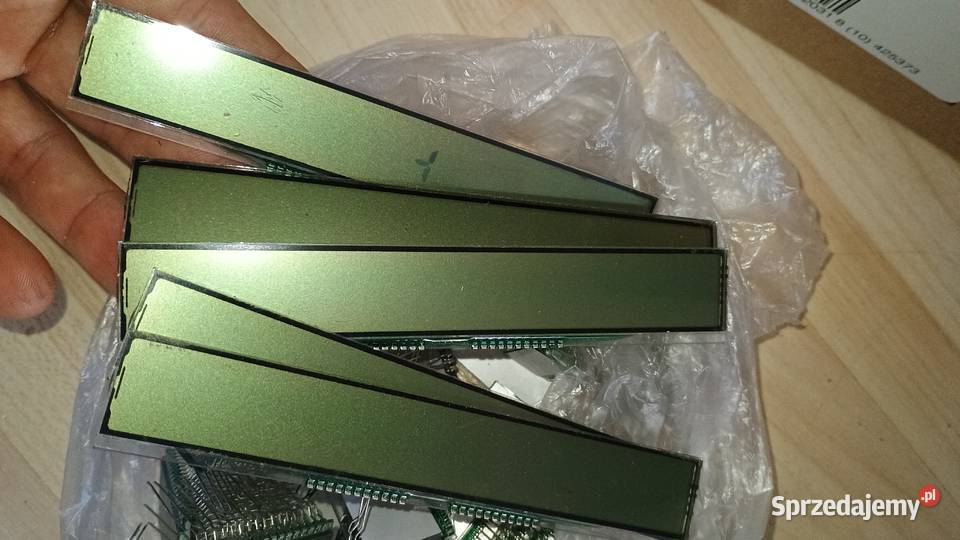 moduły wyświetlaczy LCD stosowane w licznikach i Lubartów