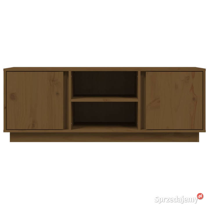Szafka pod TV miodowy brąz 110x35x405 lite Warszawa sprzedam