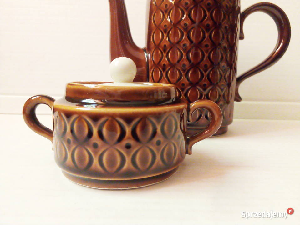 serwis do mokki Colditz vintage GDR porcelit Częstochowa